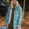 Elowen Kapuzenjacke aus recyceltem Isoliermaterial - Arktis