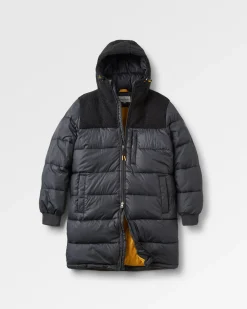 Elowen Kapuzenjacke aus recyceltem Isoliermaterial - Schwarz