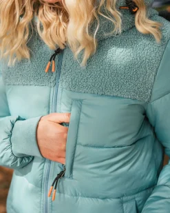 Elowen Kapuzenjacke aus recyceltem Isoliermaterial - Arktis