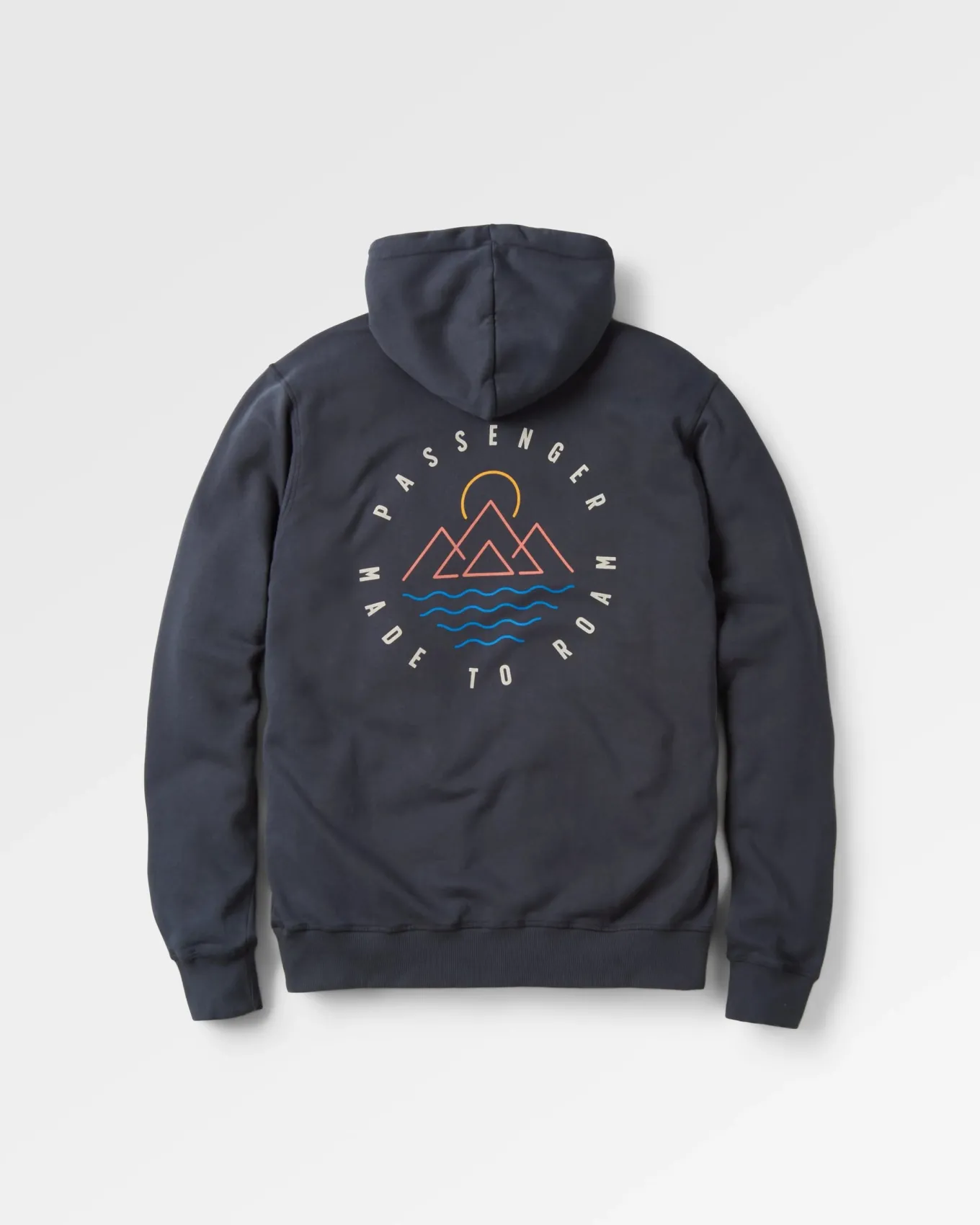 Escapism Recycelter Baumwoll-Kapuzenpullover - Schwarz