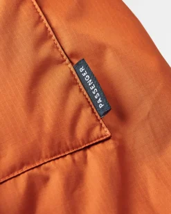 Escapism Recycelter Sherpa-gefütterter Surf Poncho - Rost