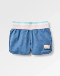 Explore recycelte Allzweck-Shorts - Dunkler Denim