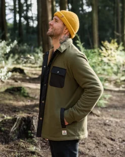 Firelight Sherpa gefüttertes Overshirt - Khaki