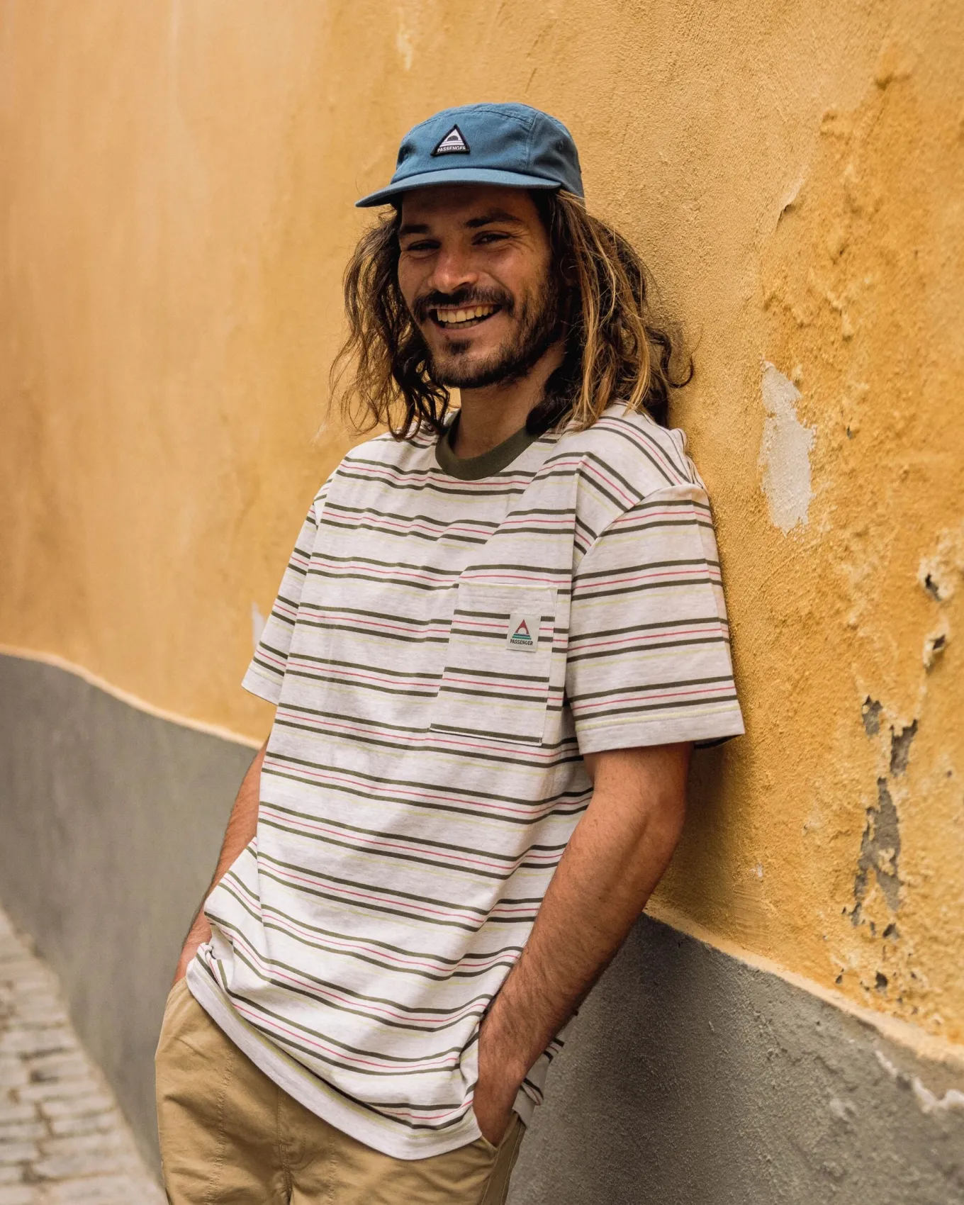 Fixie Recycelte 5 Panel Kappe - Gezeitenblau