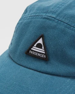 Fixie Recycelte 5 Panel Kappe - Gezeitenblau