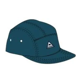 Fixie Recycelte 5 Panel Kappe - Gezeitenblau
