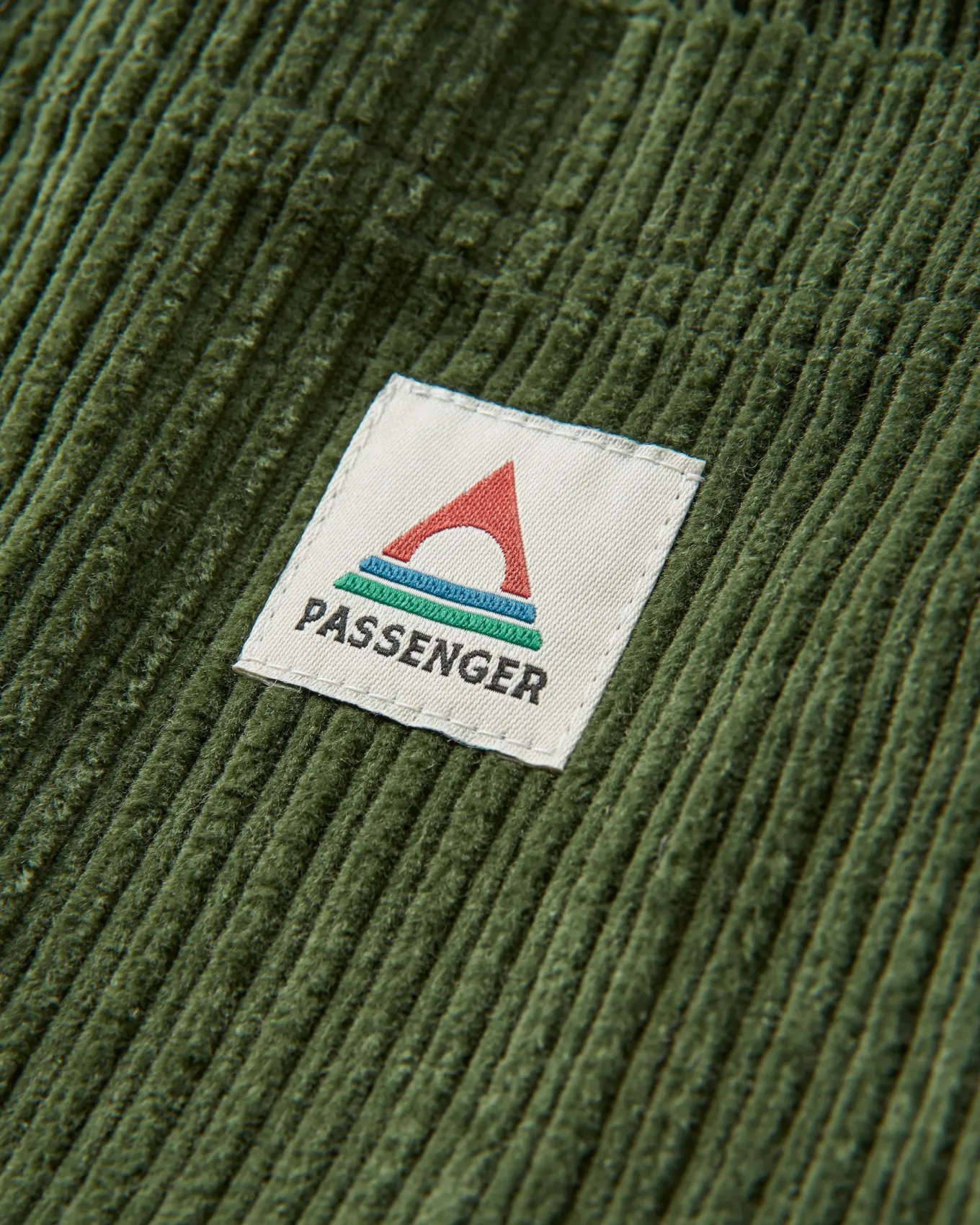Flint Cord-Overshirt - Tannengrün