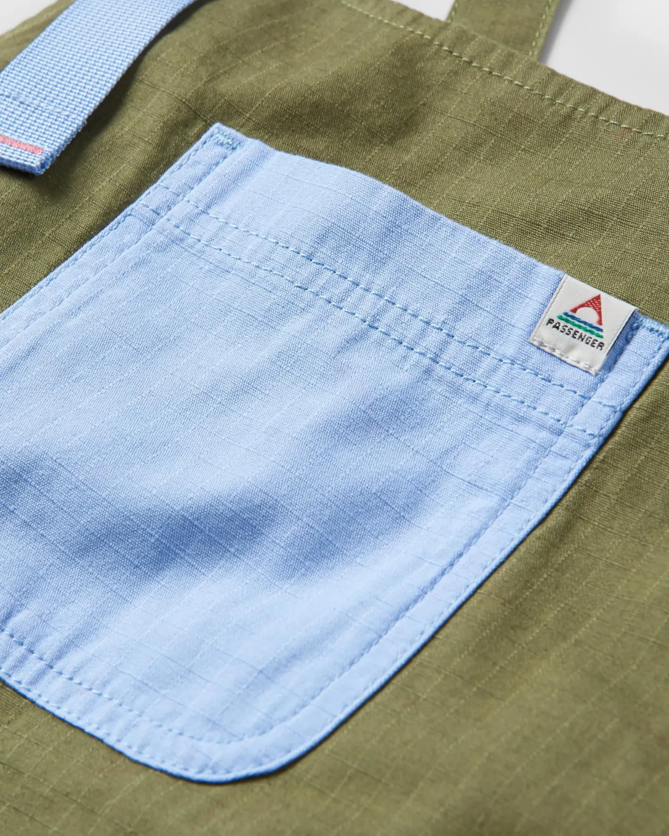 Flo Bio Latzkleid - Khaki