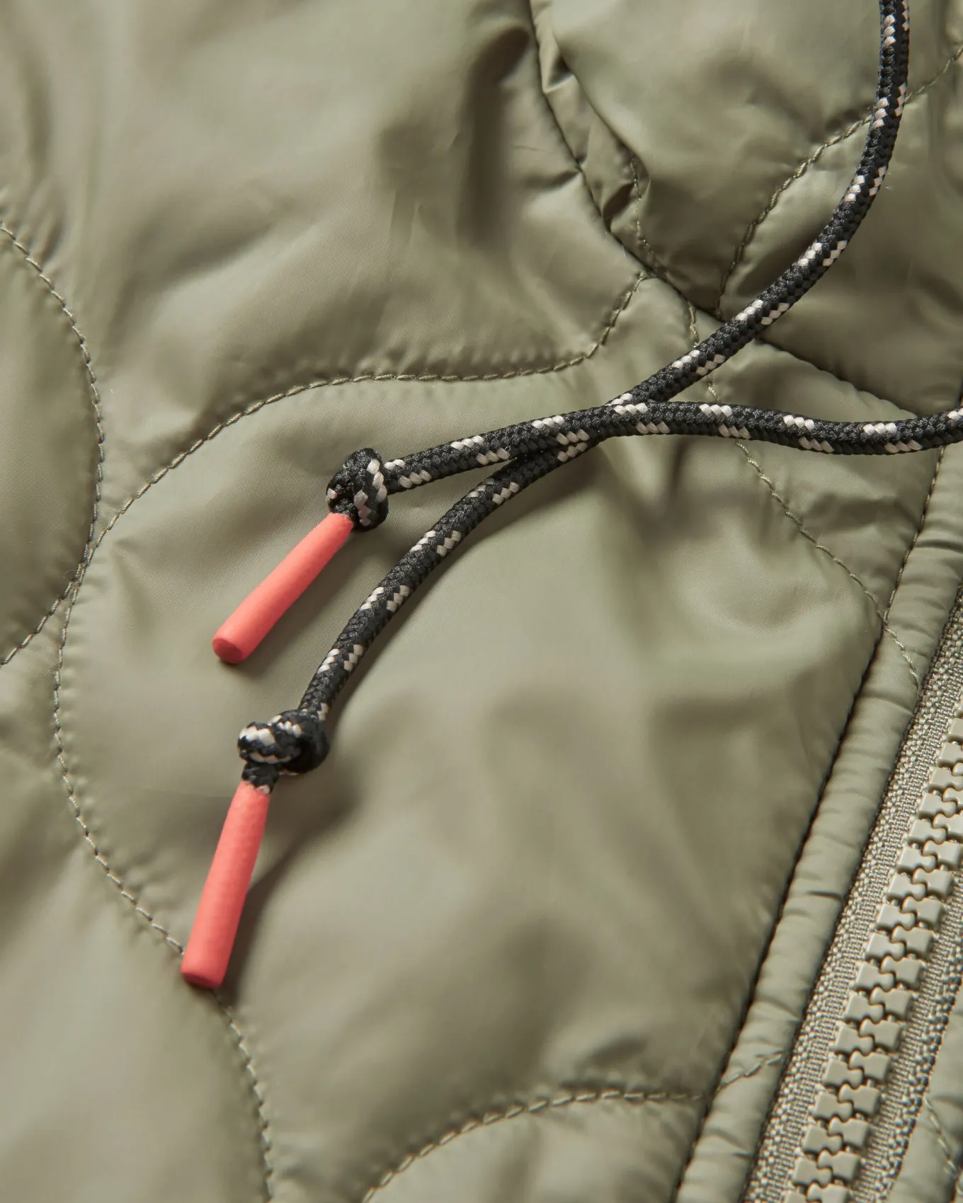 Flora 2.0 langer recycelter isolierter Parka - Staubige Olive