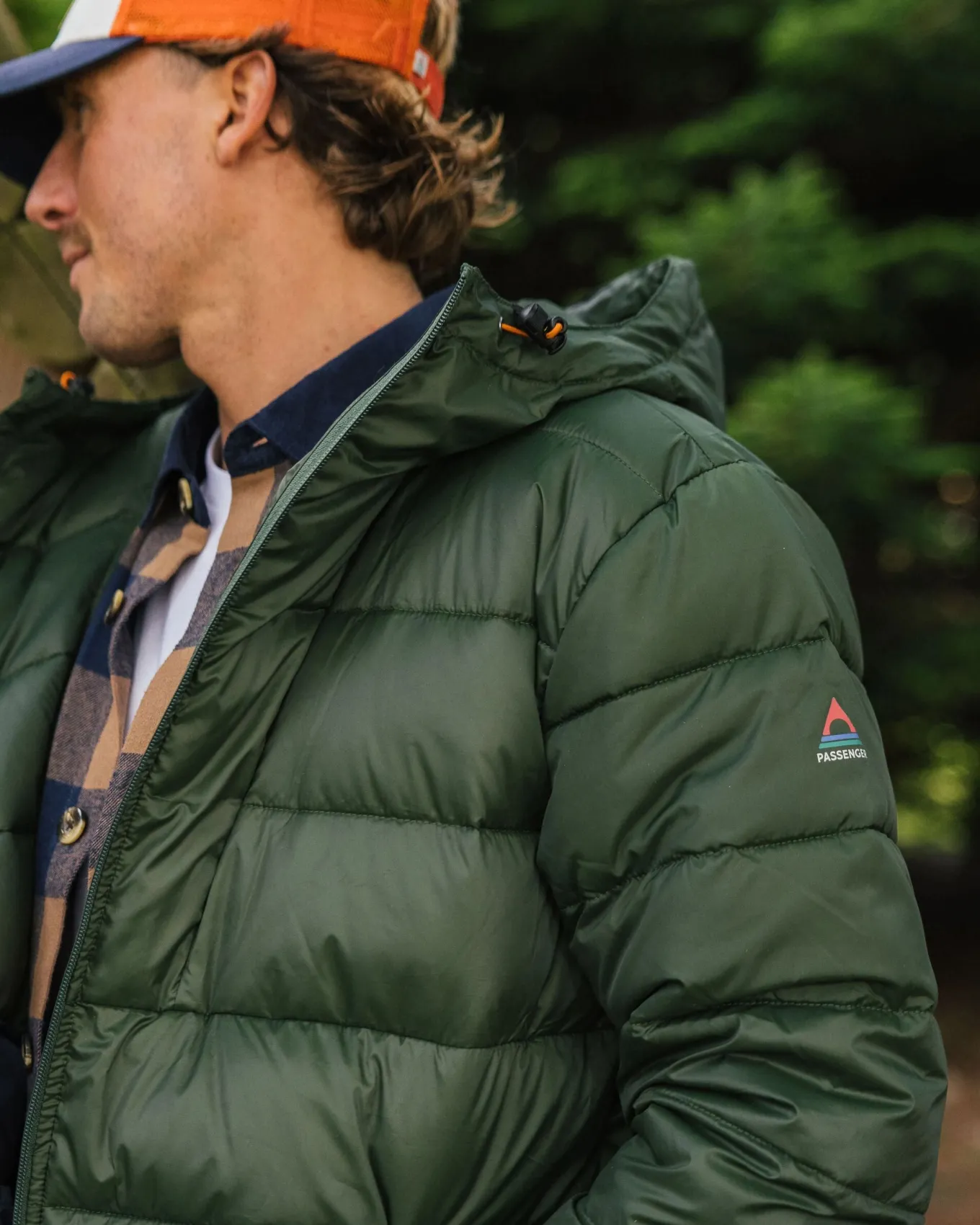 Flynn Recycelte Isolierjacke - Tannengrün