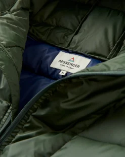 Flynn Recycelte Isolierjacke - Tannengrün
