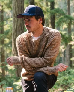 Fog Recycelter Gestrickter Pullover - Stein