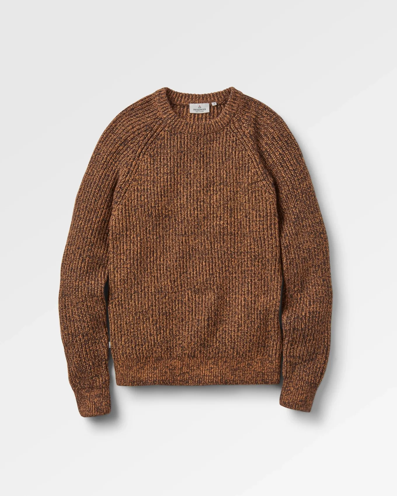 Fog Recycelter Gestrickter Pullover - Staubiges Ocker