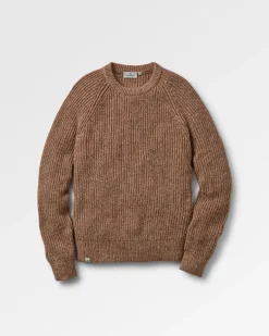 Fog Recycelter Gestrickter Pullover - Stein