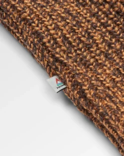 Fog Recycelter Gestrickter Pullover - Staubiges Ocker