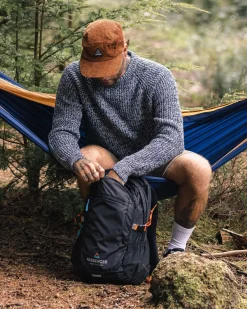 Fog Recycelter Gestrickter Pullover - Graumeliert