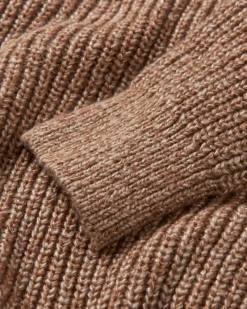 Fog Recycelter Gestrickter Pullover - Stein