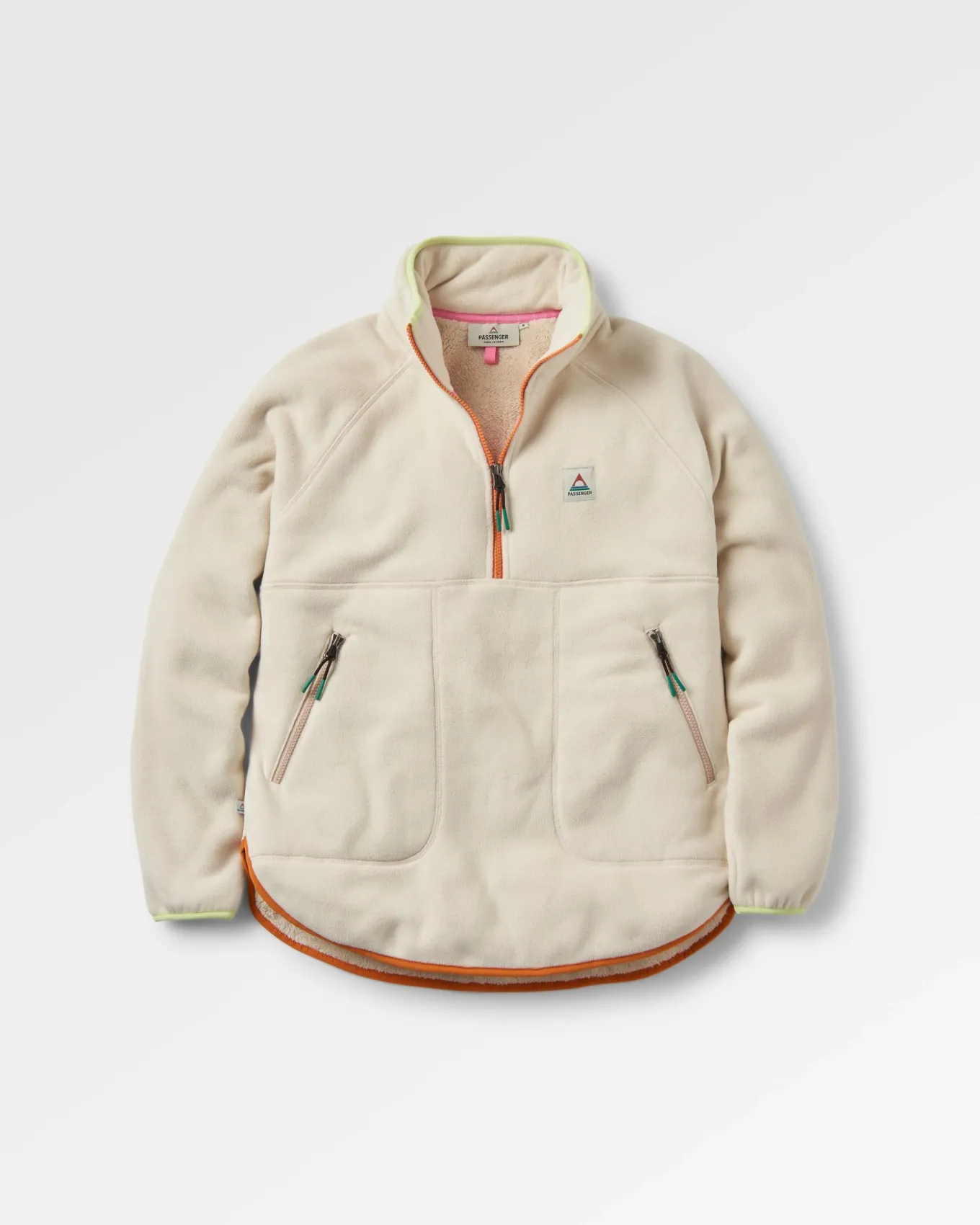 Folksy recyceltes Sherpa-Fleece - Hafer
