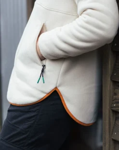 Folksy recyceltes Sherpa-Fleece - Hafer