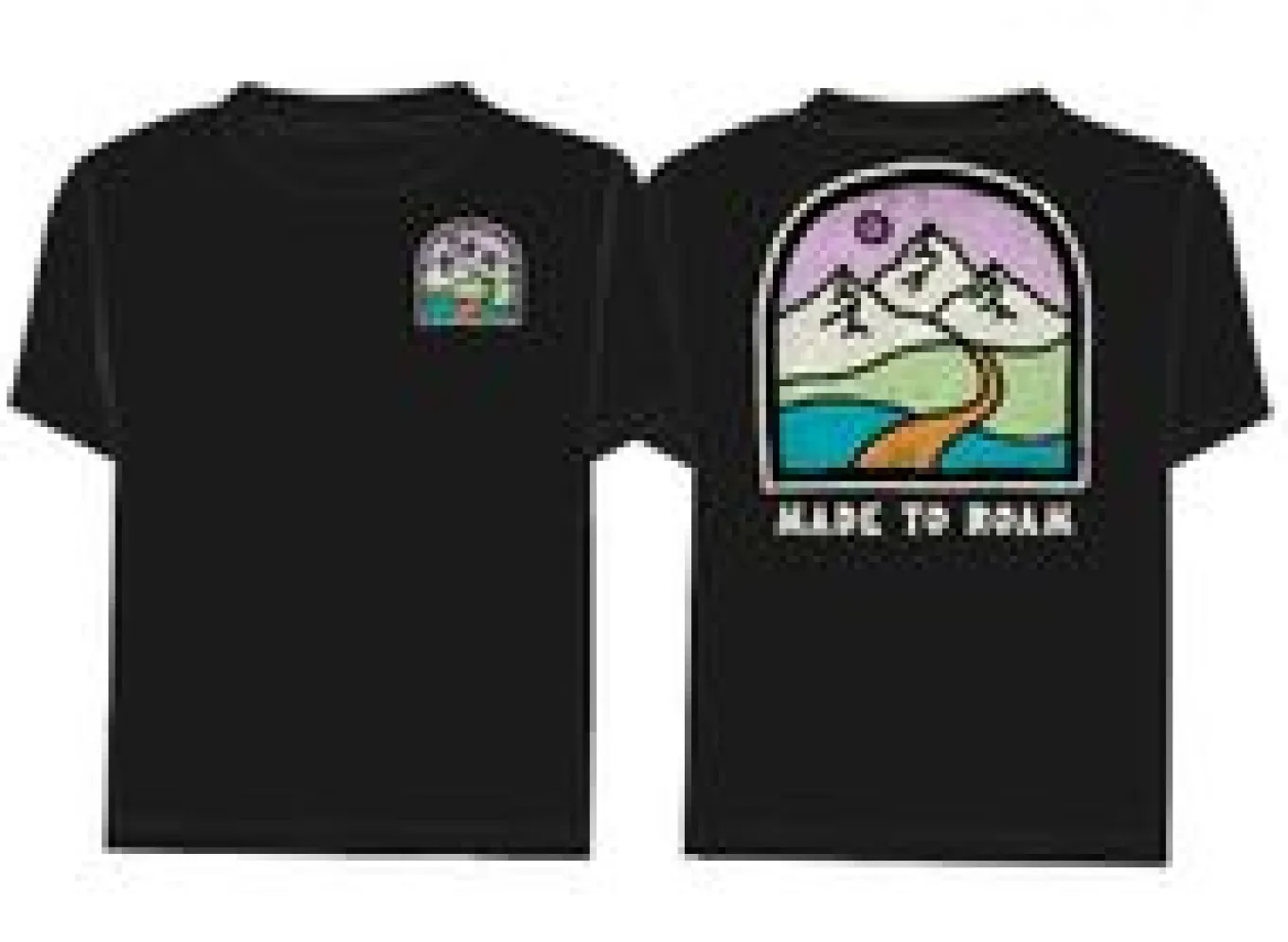Friday Collective Recyceltes Baumwoll-T-Shirt - Schwarz