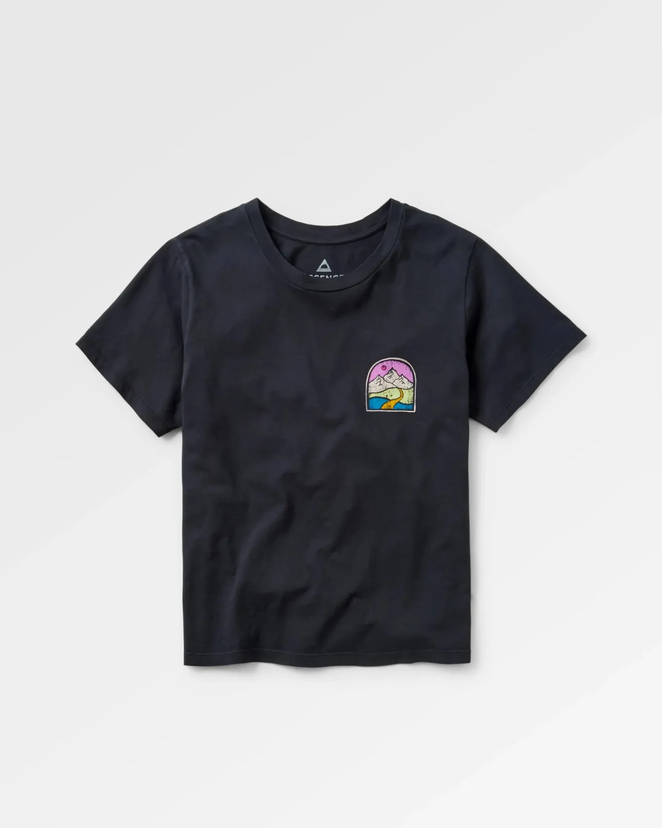 Friday Collective Recyceltes Baumwoll-T-Shirt - Schwarz
