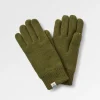 Gale Recycelte Gestrickte Handschuhe - Khaki