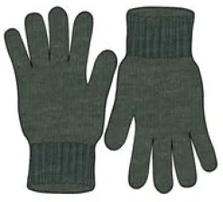 Gale Recycelte Gestrickte Handschuhe - Khaki
