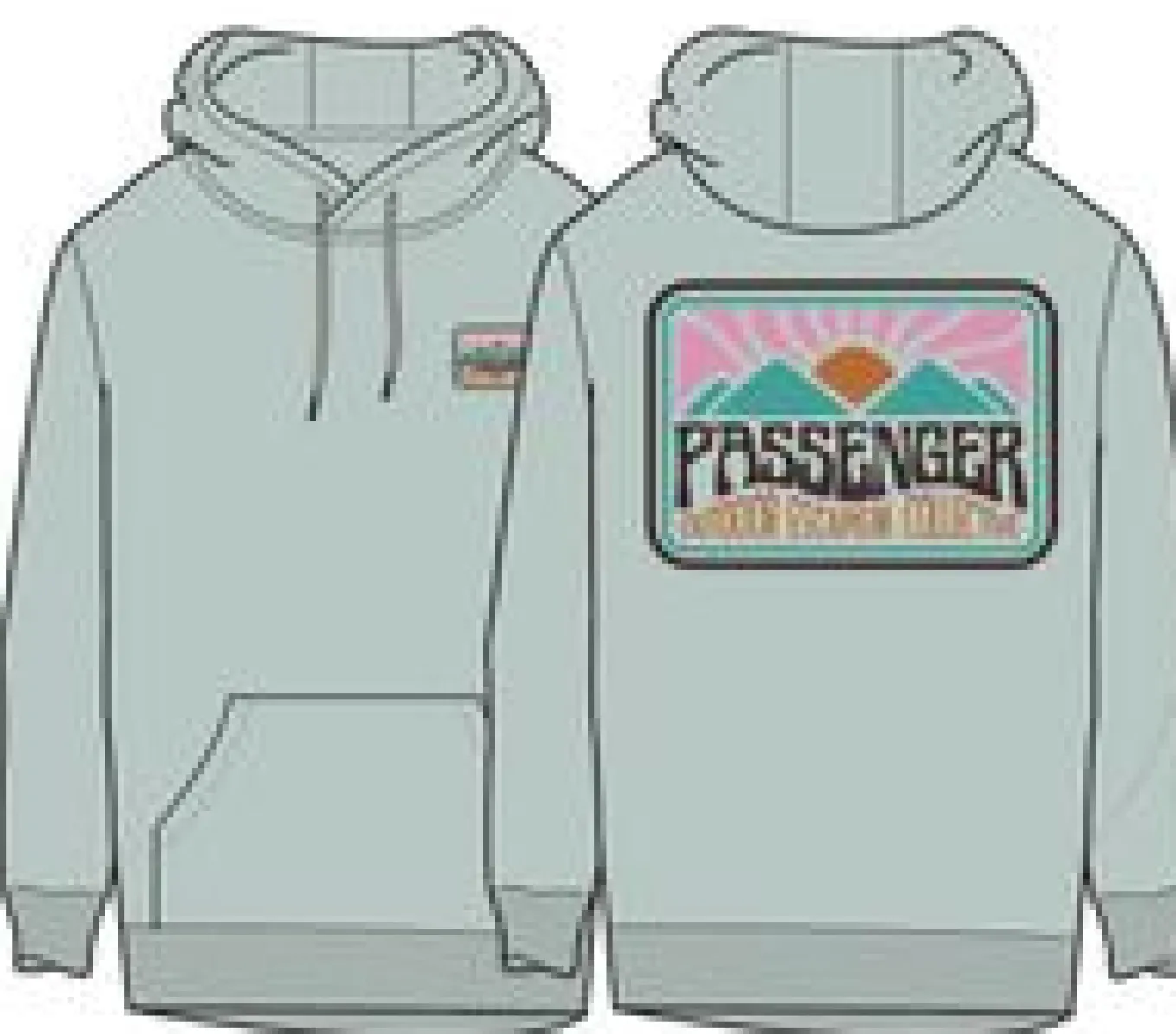 Golden Hour Kapuzenpullover - Surfspray