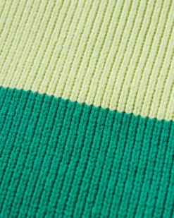 Gondwana Bio Oversized Gestrickter Pullover - Grünsee