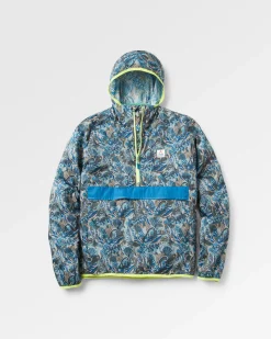 Gusto Recycelte Windjacke - Abstrakte Seealge Pistazie