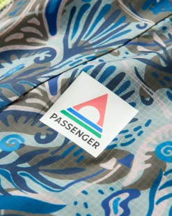 Gusto Recycelte Windjacke - Abstrakte Seealge Pistazie
