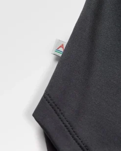 Hatha Recyceltes Aktiv-Top - Schwarz