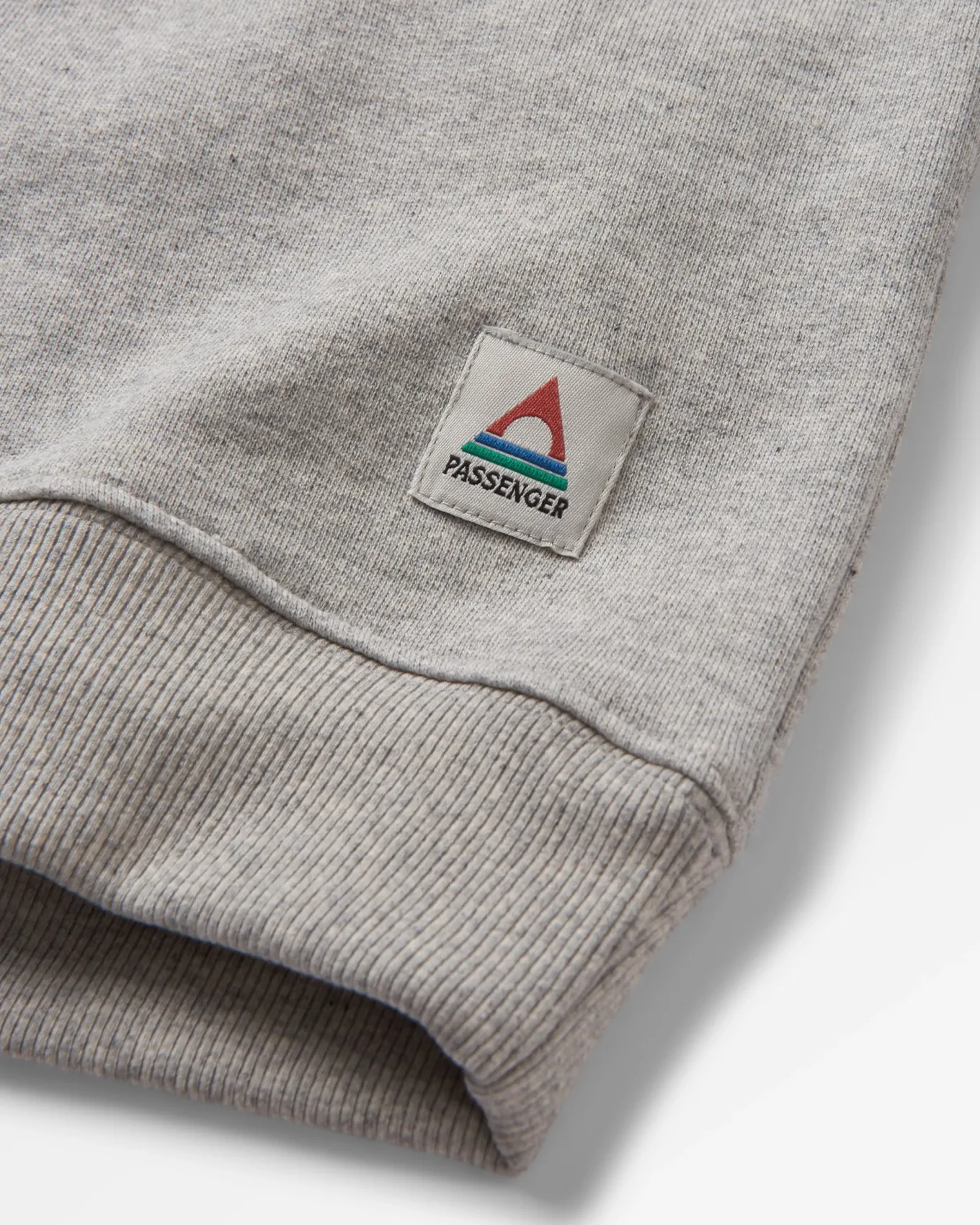 Heritage recycelte Baumwoll-Sweatshirt Oversized - Mittelgrau Meliert