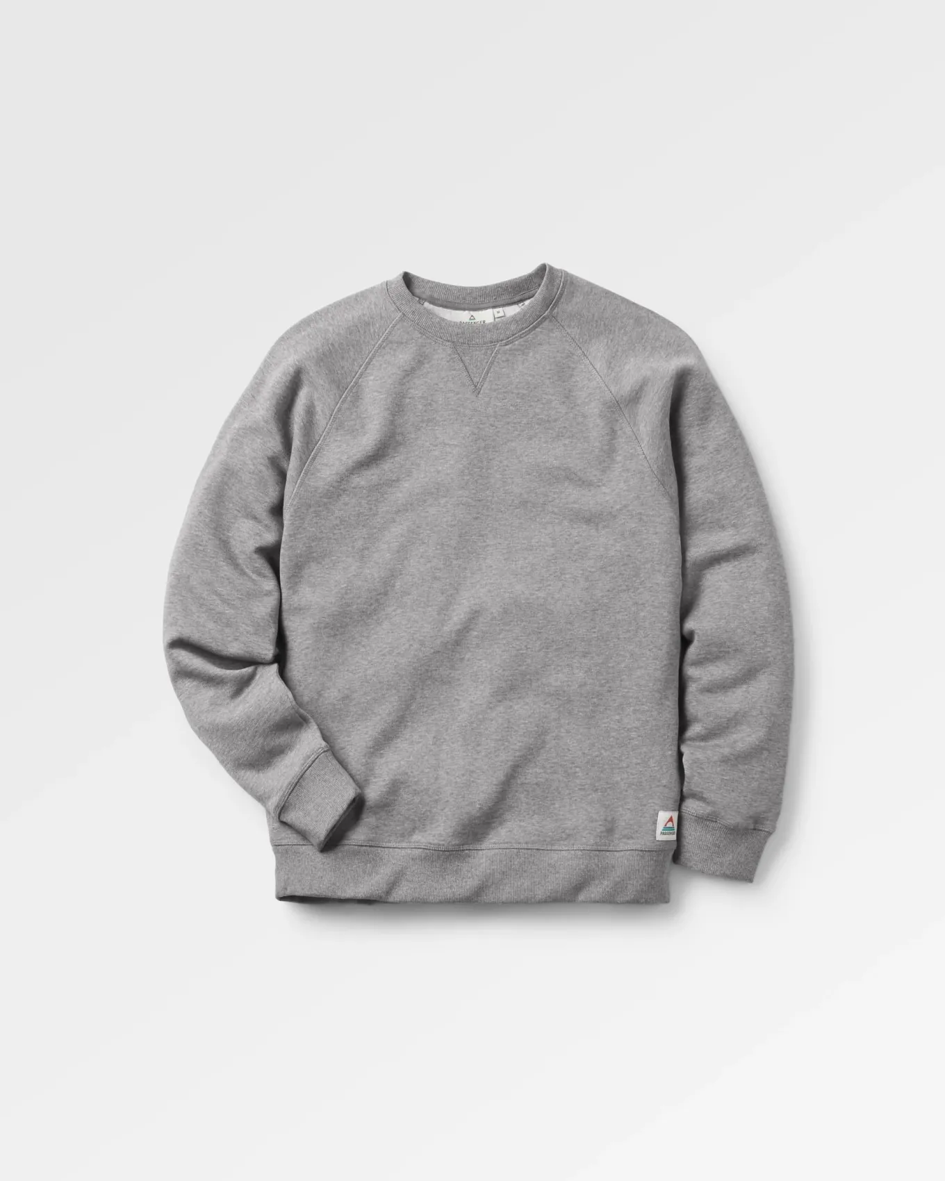 Heritage Recyceltes Baumwoll-Sweatshirt - Dunkelgrau meliert