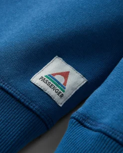 Heritage Recyceltes Baumwoll-Sweatshirt - Dunkler Denim