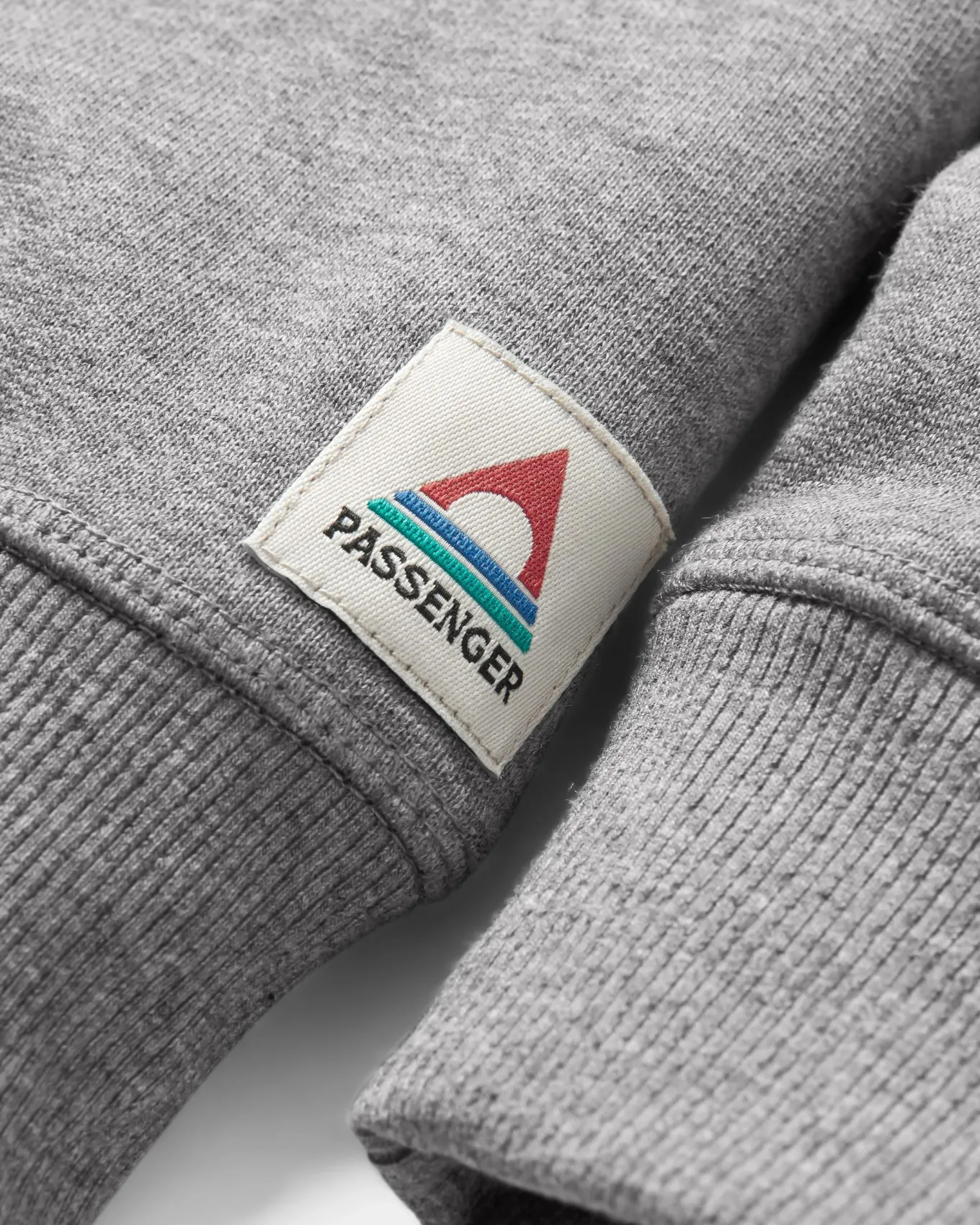Heritage Recyceltes Baumwoll-Sweatshirt - Dunkelgrau meliert