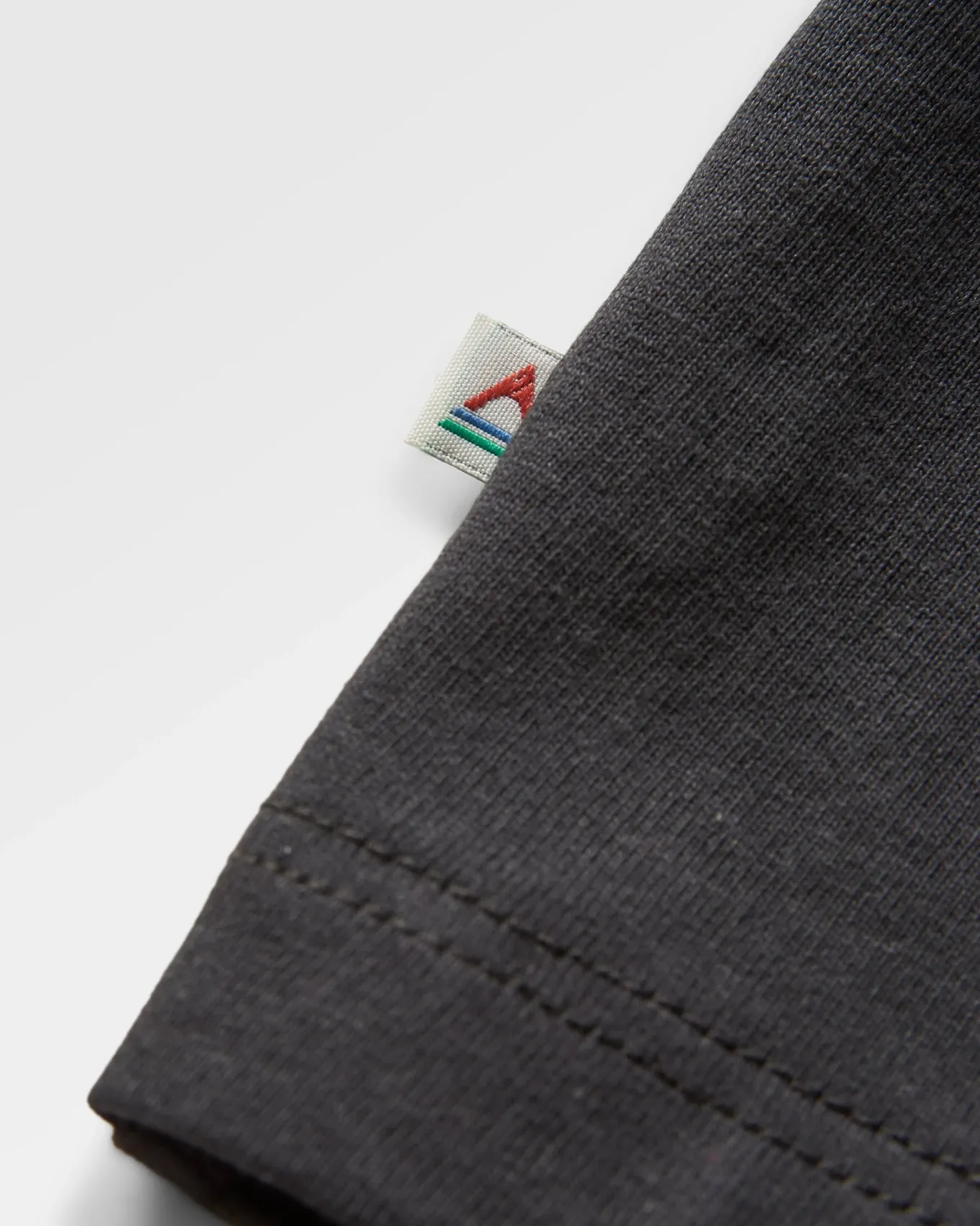 Heritage Recyceltes entspannte geschnittenes T-Shirt - Schwarz