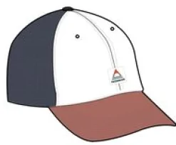 Heritage Trucker Kappe - Marine/Rot Gewürz