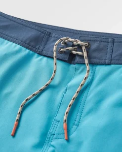 Hollow Recycelte Boardshorts - Blauer Pool