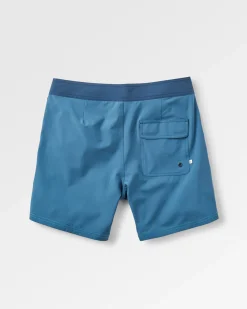 Hollow Recycelte Boardshorts - Blauer Pool