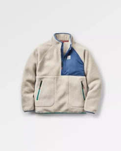 Home 2.0 Recyceltes Sherpa-Fleece - Hafermehl