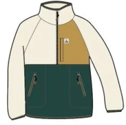 Home 2.0 Recyceltes Sherpa-Fleece - Regenwald/ Haferflocken