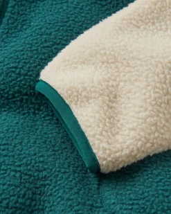 Home 2.0 Recyceltes Sherpa-Fleece - Regenwald/ Haferflocken