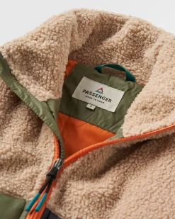 Inspire recycelte isolierte Jacke - Staubige Olive