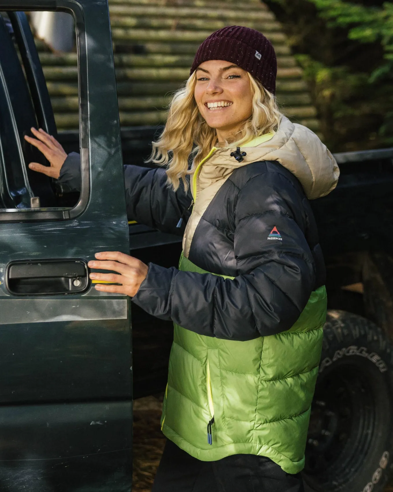 Kai Recycelte Isolierjacke - Holzkohle