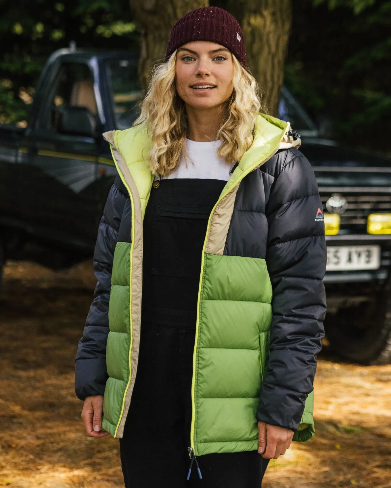 Kai Recycelte Isolierjacke - Holzkohle