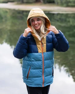 Kai Recycelte Isolierjacke - Tiefes Marineblau