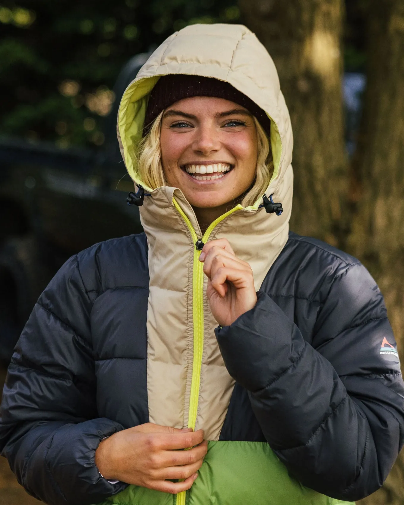 Kai Recycelte Isolierjacke - Holzkohle