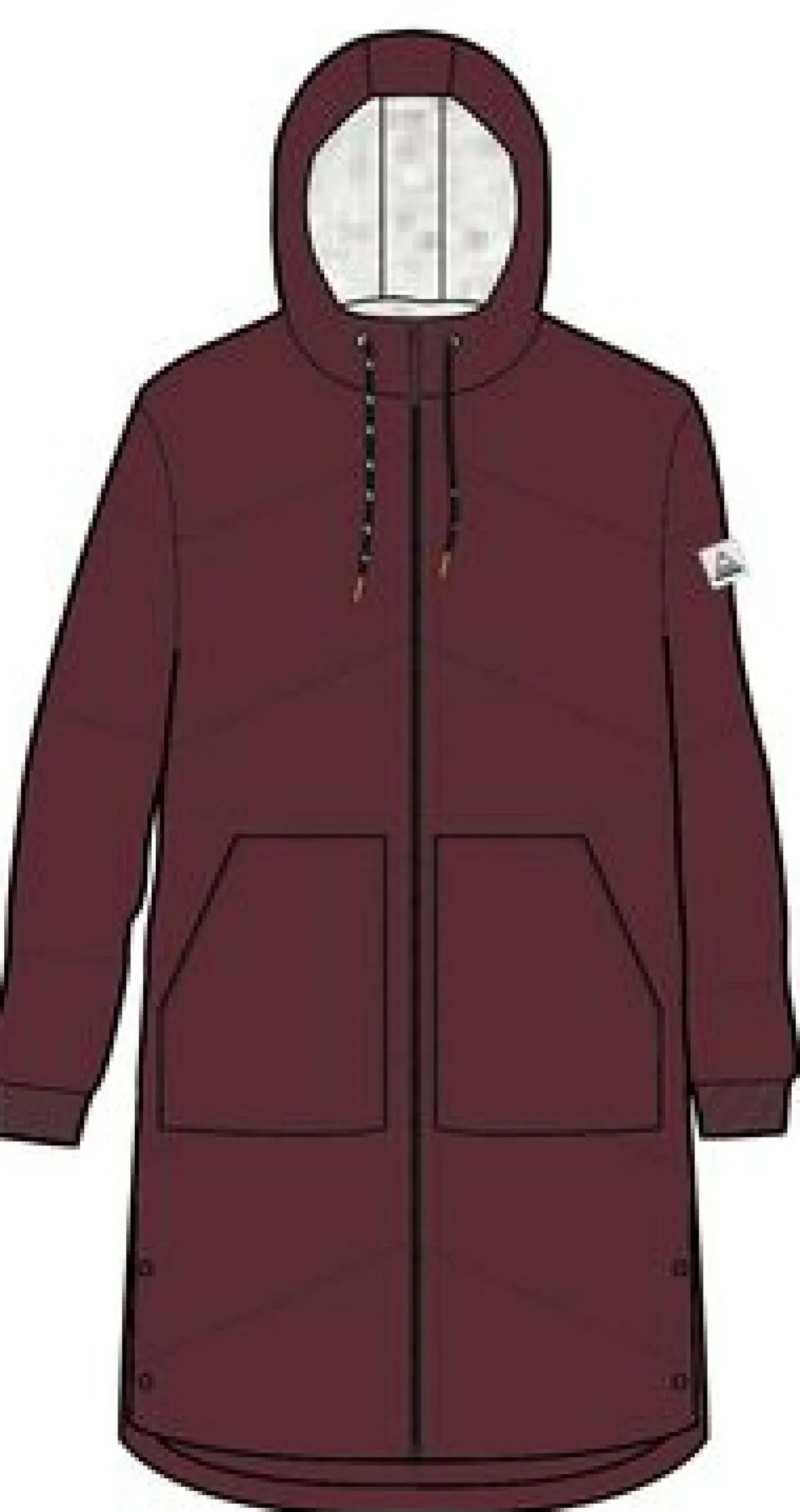 Kinsey 2.0 Jacke - Tief Pflaume