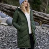 Kinsey recycelte 2.0 Jacke - Tannengrün